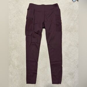 Carhartt Maroon Fitted Leggings